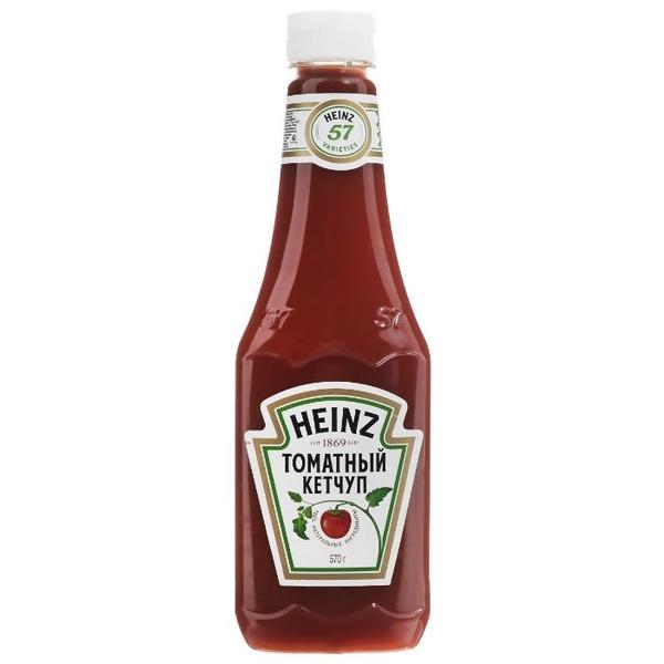 Кетчуп Heinz Томатный, пластиковая бутылка