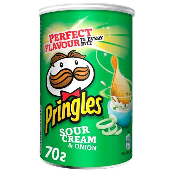 Чипсы Pringles картофельные Sour Cream & Onion