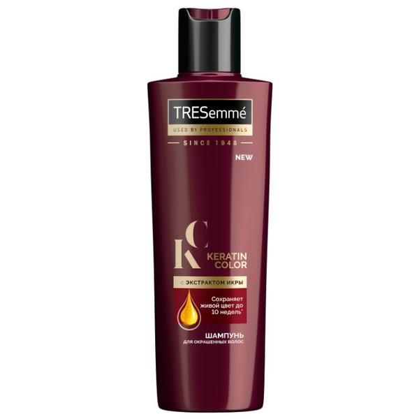 TRESemme шампунь Keratin Color для окрашенных волос с экстрактом икры