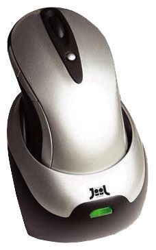 JiiL Ergo Laser Pro Mouse Silver USB+PS/2