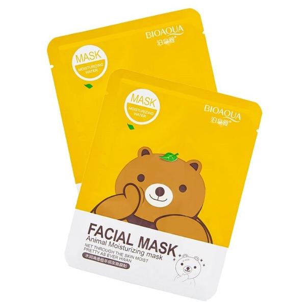 BioAqua Освежающая маска Animal Face Bear