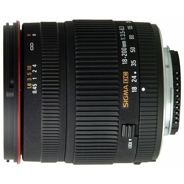 Объектив Sigma AF 18-200mm f/3.5-6.3 DC Canon EF-S