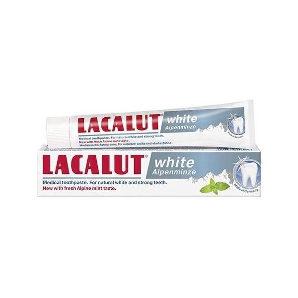 Зубная паста Lacalut White Alpenminze, мята