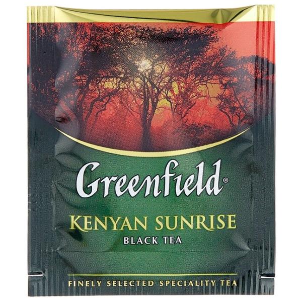 Чай черный Greenfield Kenyan Sunrise в пакетиках