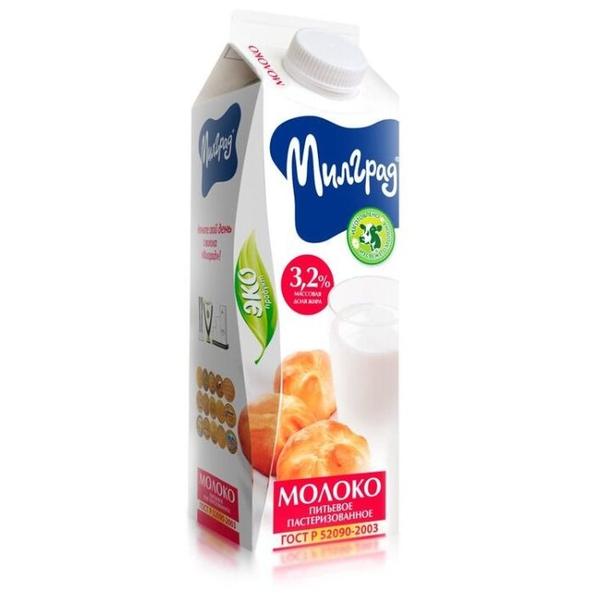 Молоко Милград Классическое 3.2%, 1 л