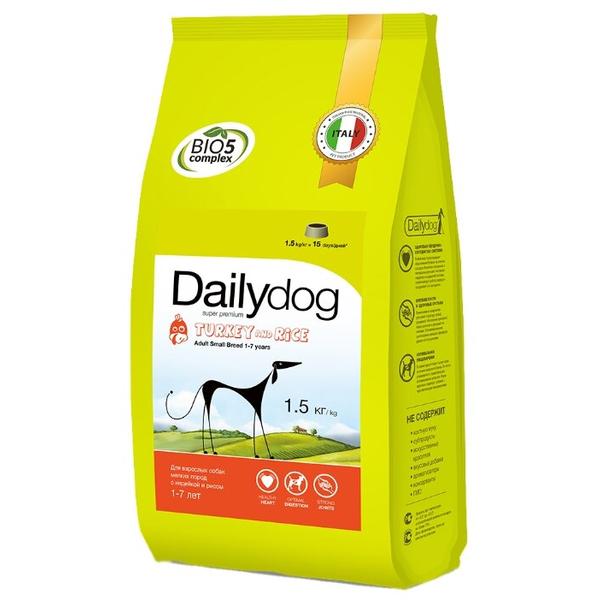 Корм для собак Dailydog индейка с рисом (для мелких пород)