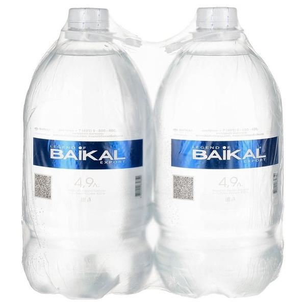 Вода питьевая Legend of Baikal глубинная негазированная, пластик