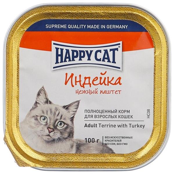 Корм для кошек Happy Cat с индейкой 100 г (паштет)