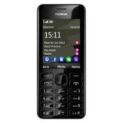 Nokia 208 (черный)