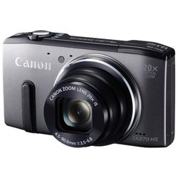 Canon PowerShot SX270 HS (grey 12.1Mpix Zoom20x 3 1080 SDHC CMOS IS NB-6L) (серый)