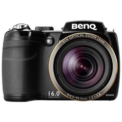 BenQ GH600 (black 16Mpix Zoom21x 3 720p 108Mb SDHC CCD IS opt AA)