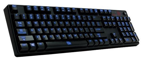 Tt eSPORTS by Thermaltake Mechanical Gaming keyboard POSEIDON Illuminated Black USB