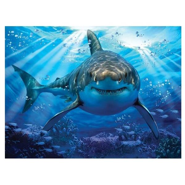 Пазл Prime 3D Большая белая акула (10048), 500 дет.