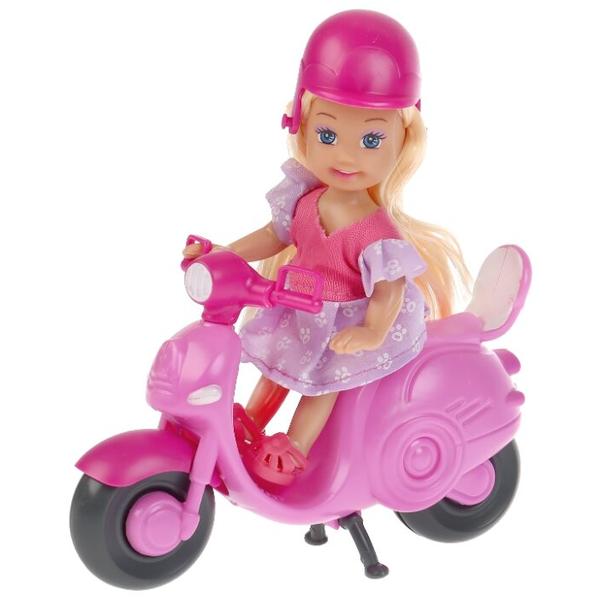 Кукла Карапуз Hello Kitty Моя подружка Машенька, на скутере, 12 см, MARY010X-HK