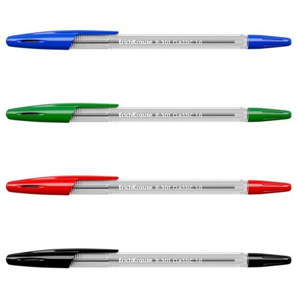 ErichKrause набор шариковых ручек R-301 Classic Stick, 1.0 мм (44593)