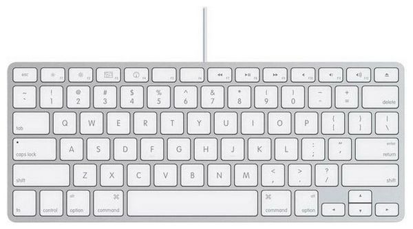 Apple MB869 Keyboard Grey USB