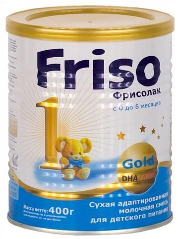 Friso Фрисолак 1 Gold (с 0 до 6 месяцев) 400 г