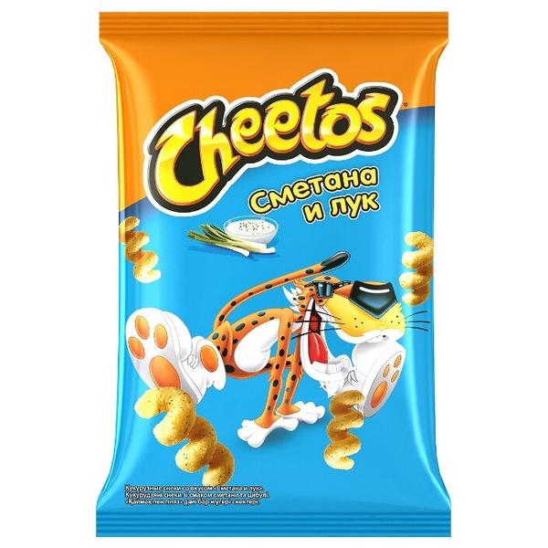 Кукурузные палочки Cheetos Сметана и лук 85 г