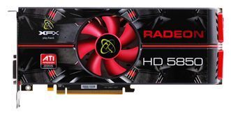 XFX Radeon HD 5850 725MHz PCI-E 2.1 1024Mb 4000MHz 256 bit 2xDVI HDMI HDCP