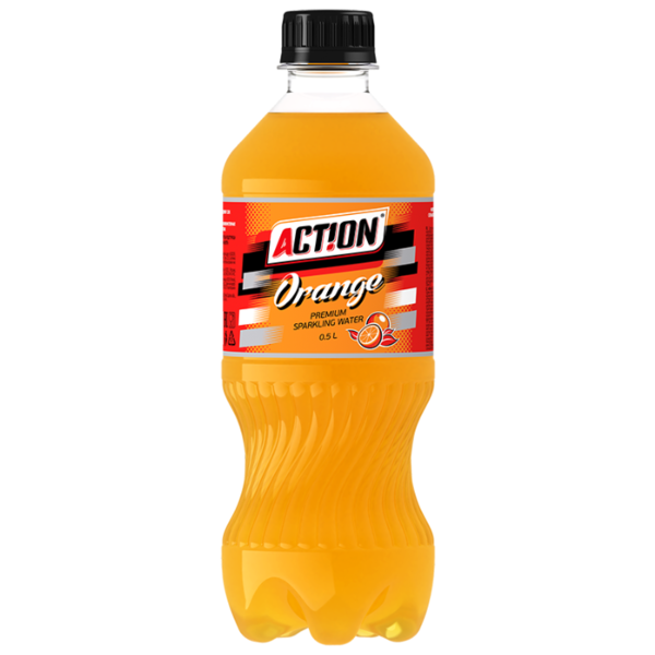 Газированный напиток Action Orange