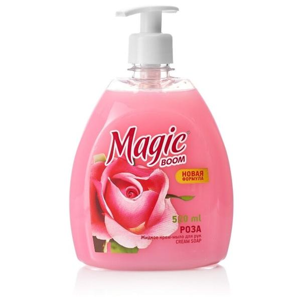 Крем-мыло жидкое Magic Boom Роза