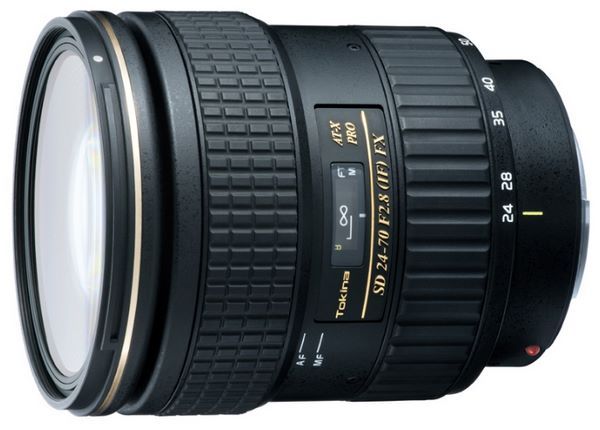 Tokina AT-X PRO 24-70mm f/2.8 Aspherical SD (IF) FX Canon EF