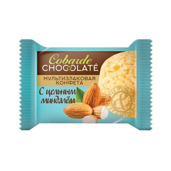 Конфеты В.А.Ш. Шоколатье Cobarde El Chocolate мультизлаковые с миндалем