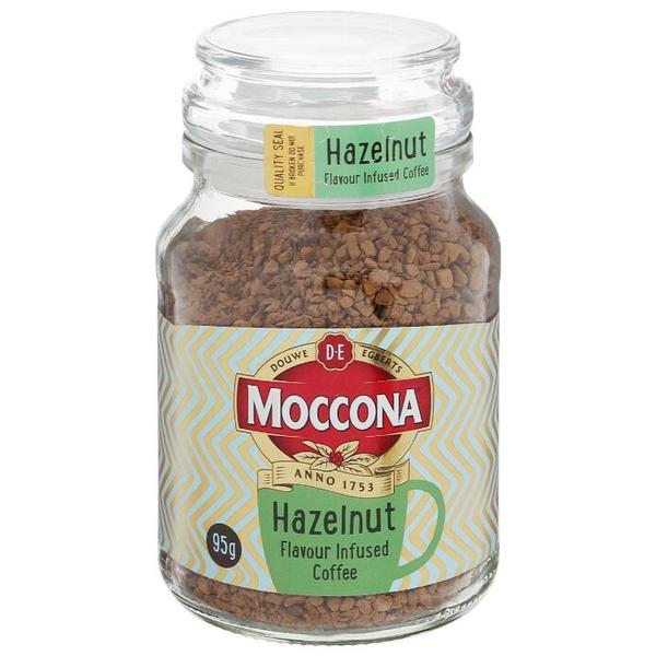 Кофе растворимый Moccona Hazelnut сублимированный с ароматом лесного ореха