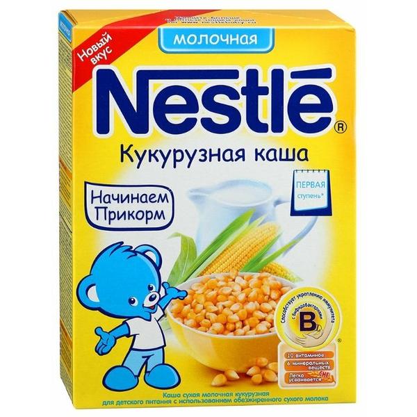Каша Nestlé молочная кукурузная (с 5 месяцев) 250 г