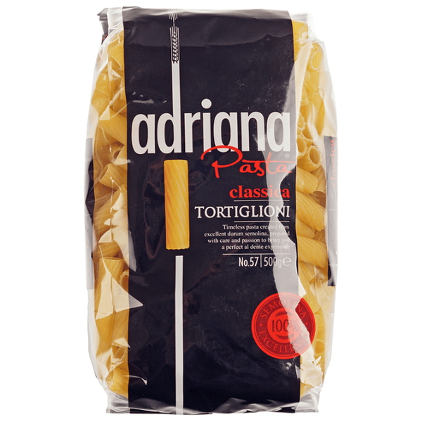 ADRIANA Макароны Pasta Classica Tortiglioni №57, 500 г