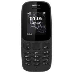 Nokia 105 Dual sim (2017) (черный)