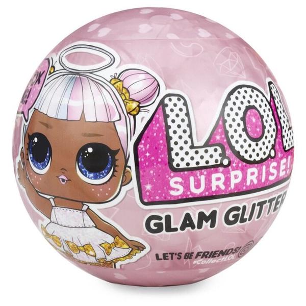 Кукла-сюрприз MGA Entertainment в шаре LOL Surprise 2 Glam Glitter, 8 см
