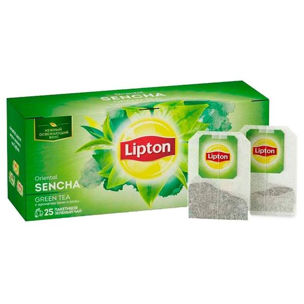 Чай зеленый Lipton Oriental Sencha в пакетиках