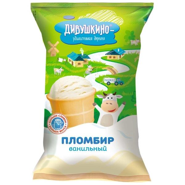 Мороженое Дивушкино пломбир ванильный, 100 г