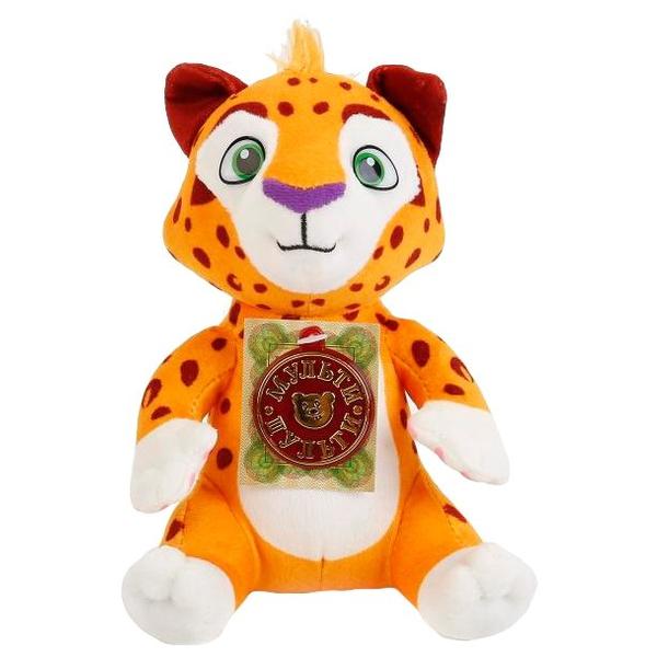 Мягкая игрушка Мульти-Пульти Леопард Лео озвученый 20 см