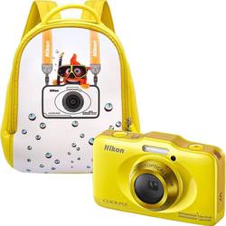 Nikon Coolpix S31+рюкзак (желтый)
