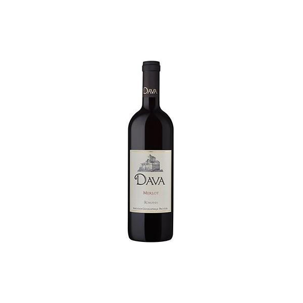 Вино Dava Merlot красное сухое, 0.75 л