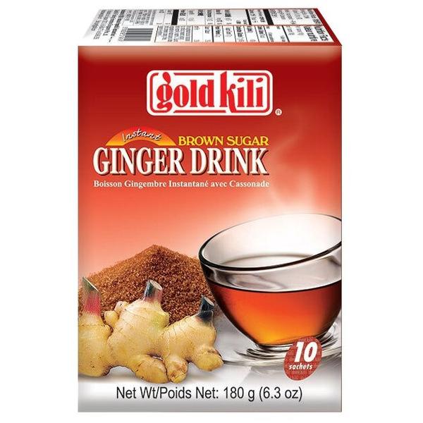 Чайный напиток Gold kili Ginger brown sugar растворимый в пакетиках