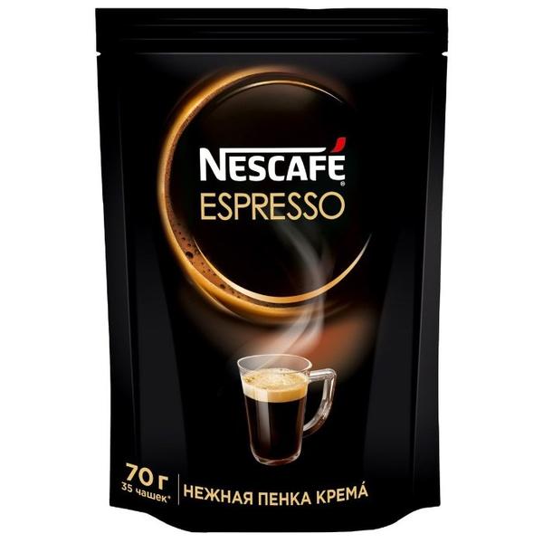 Кофе растворимый Nescafe Espresso с пенкой, пакет