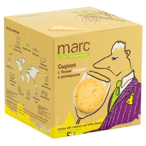 Печенье Marc 100% натурально Сырное с белым перцем и розмарином, 150 г