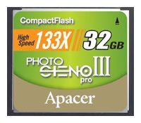 Apacer Photo Steno Pro III CF 133X
