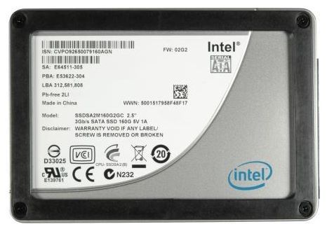 Intel X25-M G2 Mainstream SATA SSD 80Gb