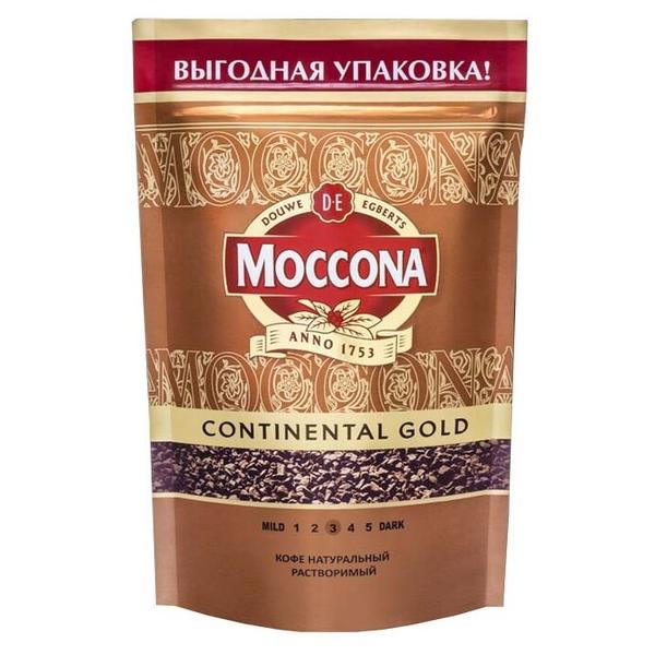 Кофе растворимый Moccona Continental Gold сублимированный, пакет