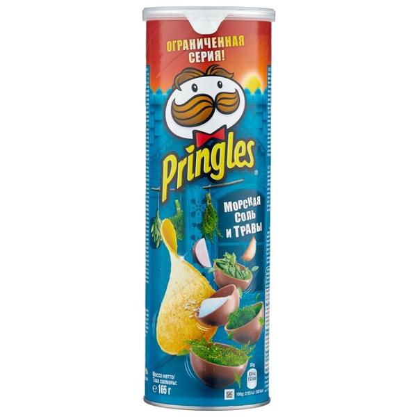 Чипсы Pringles картофельные Seasalt & Herbs