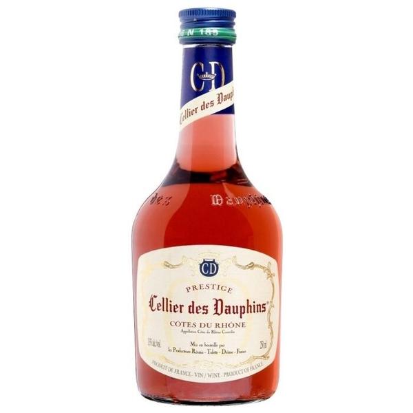 Вино Cellier des Dauphins, Prestige Rose, Cotes du Rhone AOC, 250 мл