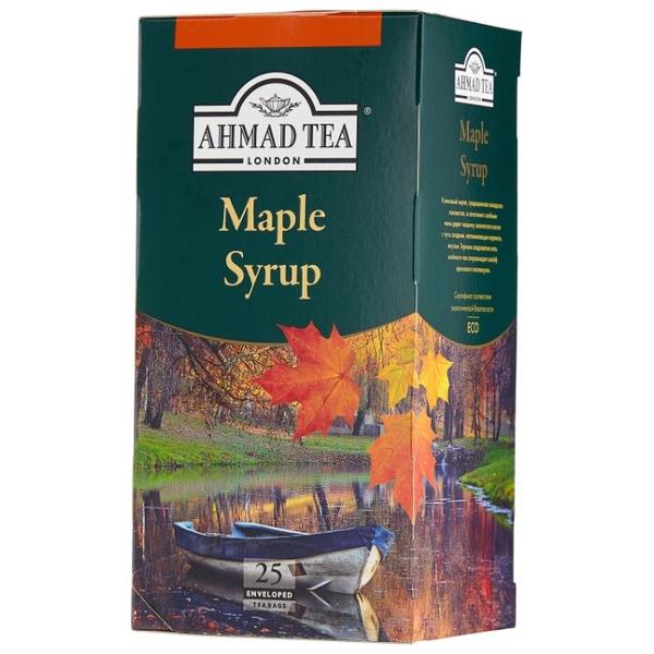 Чай зеленый Ahmad tea Maple syrup в пакетиках
