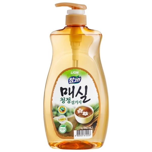 Lion Жидкость для мытья посуды Chamgreen Японский абрикос