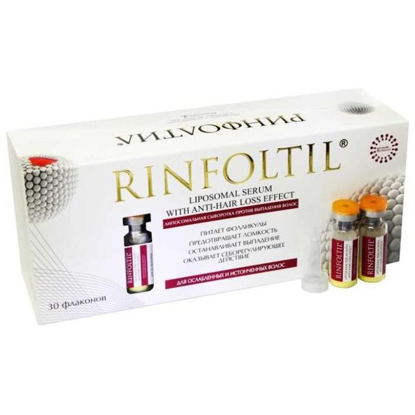 Rinfoltil Липосомальная сыворотка против выпадения волос Для ослабленных и истонченных волос