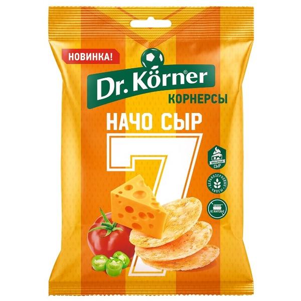Чипсы Dr. Korner цельнозерновые кукурузно-рисовые корнерсы Начо сыр