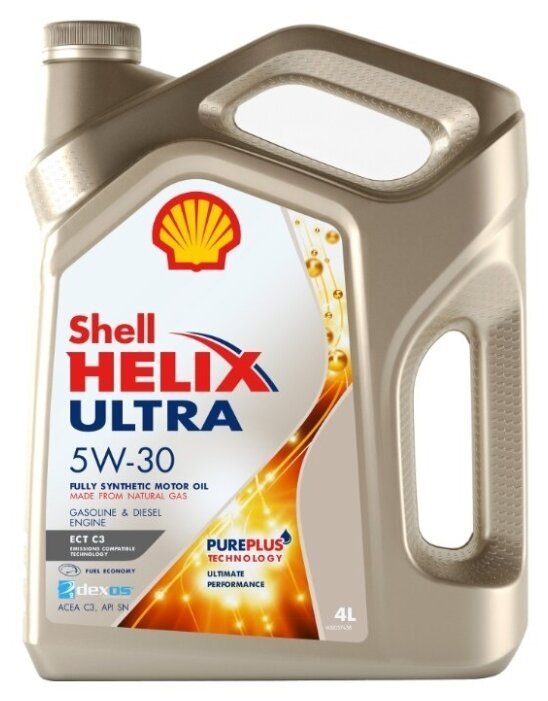 SHELL Helix Ultra ECT C3 5W-30 4 л